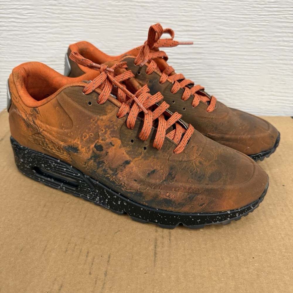 Nike Air Max 90 QS Mars Landing Mens 10 Mars Stone Magma Orange CD0920 600