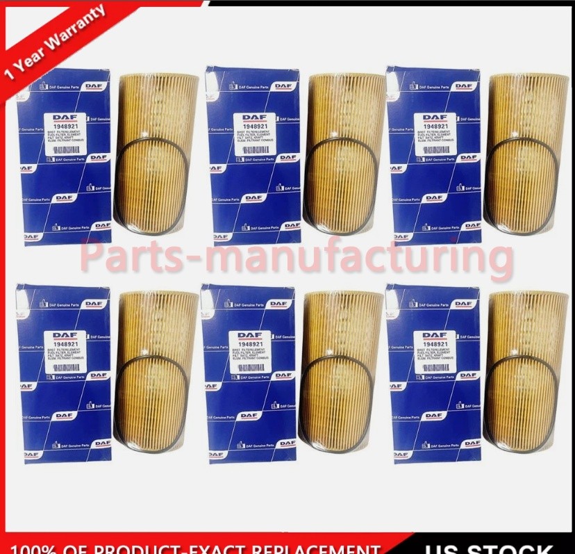 6pcs New Engine Oil Filter Kit For DAF LP6043, LF16233, P550812 1948921PE