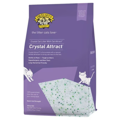 Dr. Elseys Crystal Silica Cat Litter - 8lbs