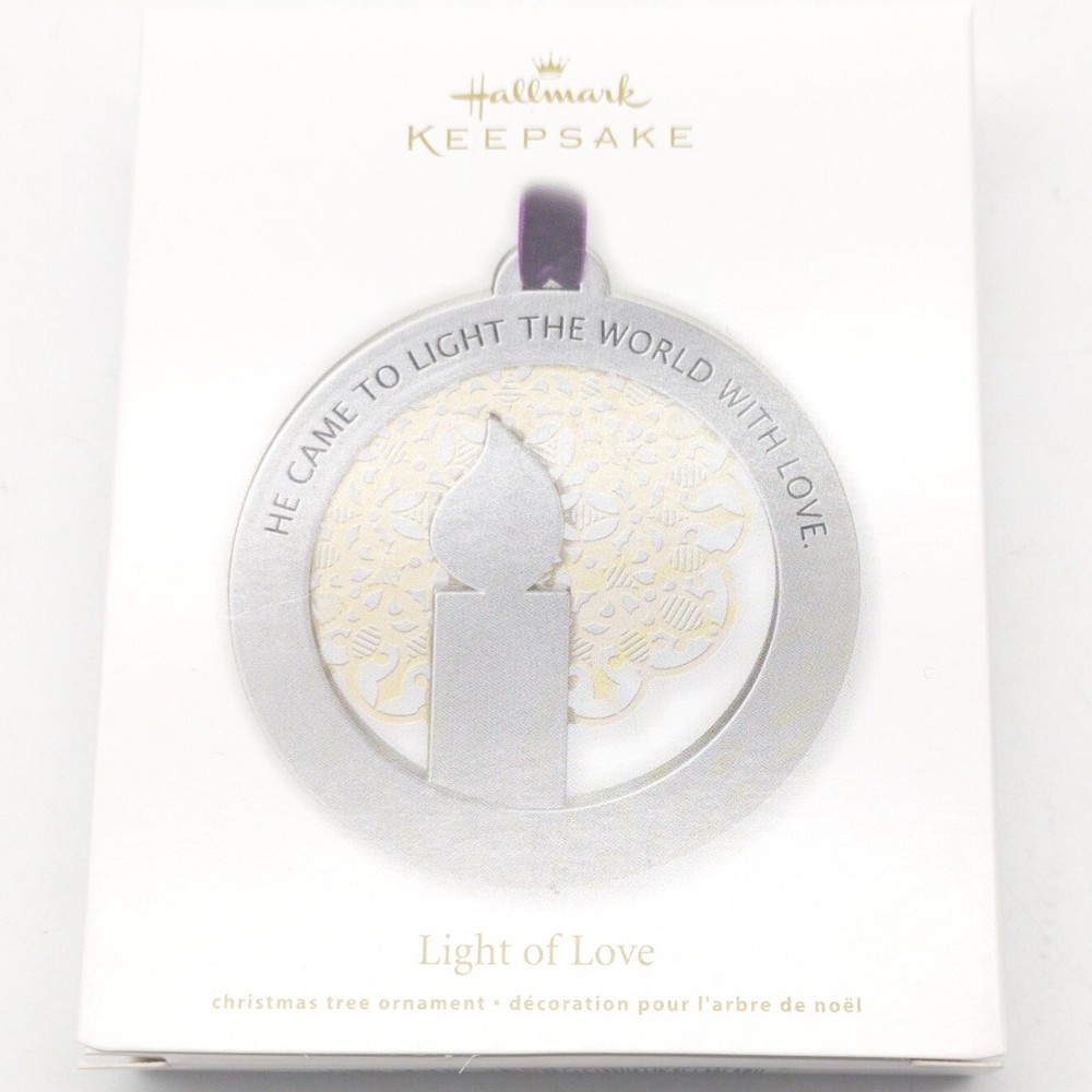 2012 Hallmark Keepsake Becky Hottel Light of Love Christmas Ornament New in Box