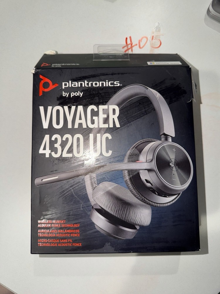 Plantronics Voyager 4320 UC Bluetooth Wireless Headset