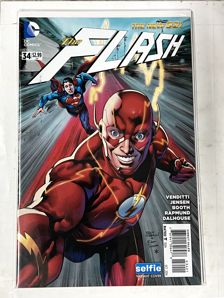 The Flash #34 2014 DC Comics Direct Sale | Combined Shipping B&B-image