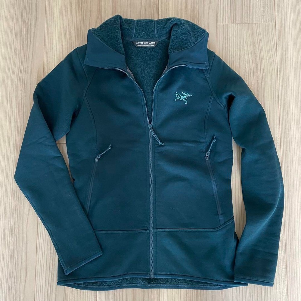 Arc’Teryx Kyanite Hooded Fleece Zip Front Outerwear for Women Size XS