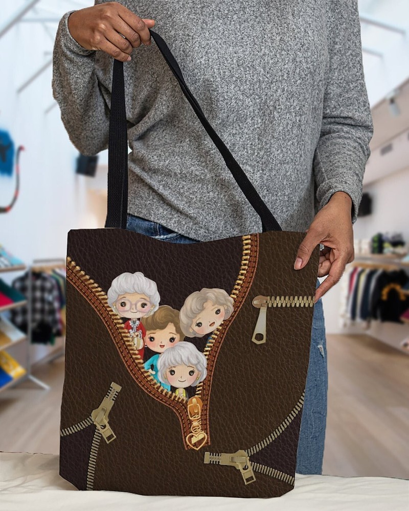 Golden Girls Tote Bag, Golden Girls Friends Rose Dorothy Blanche Sophia Handbag