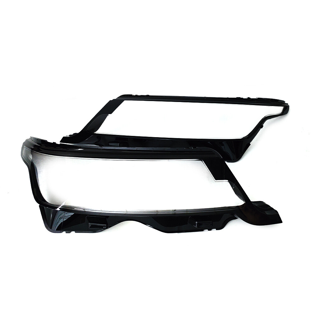 A Pair Front Headlight Lens Cover For Land Rover Range Rover Sport 2018-2022