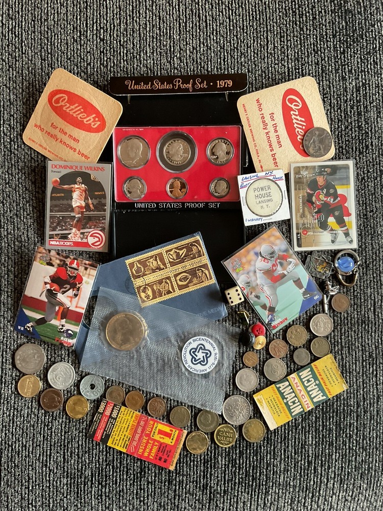 Collectible Junk Drawer Coin Lot 1979S Proof Set w/SBA/American Revolution