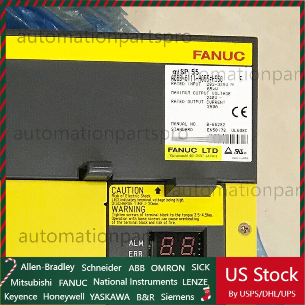 New FANUC A06B-6111-H055#H550 Servo Drive A06B6111H055#H550 DHL Expedited Ship