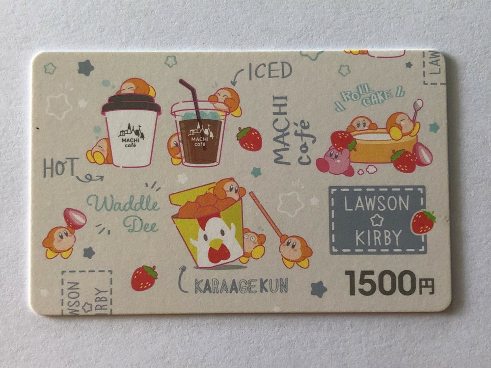 Gift Card / Gift Card - No Value - Nintendo - Kirby - 2018 - Japan-image