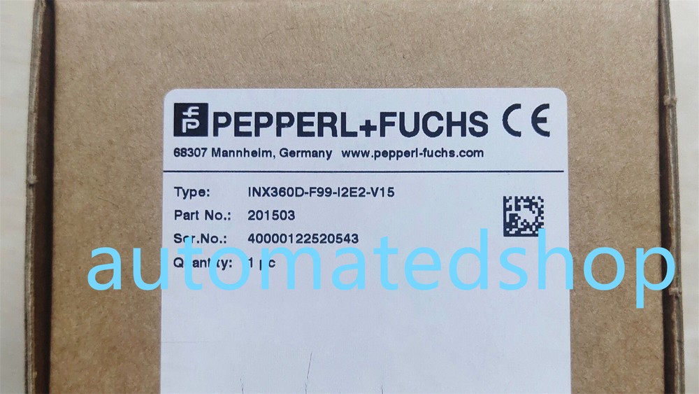 Pepperl+Fuchs Angle Sensor INX360D-F99-I2E2-V15 Via DHL or FedEx