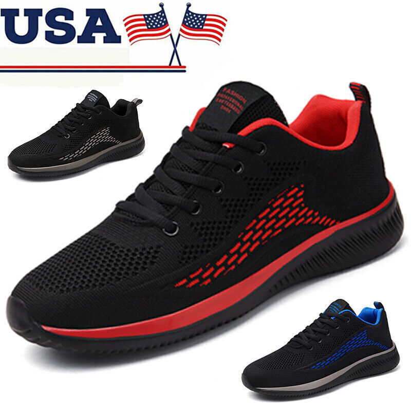 Men's Casual Running Shoes Walking Athletic Sports Jogging Tennis Gym Sneakers