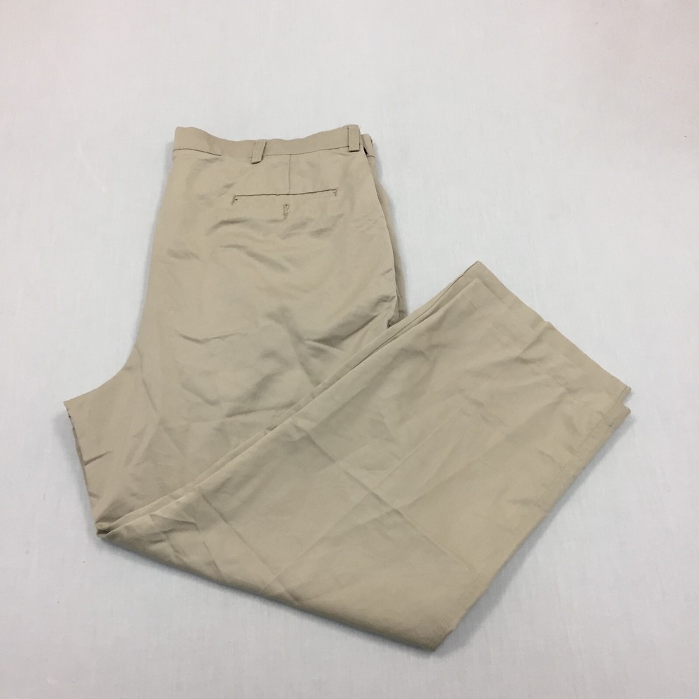 Dockers Chino Trousers Cotton Pants Straight Fit Mens Size 42W 30L Beige