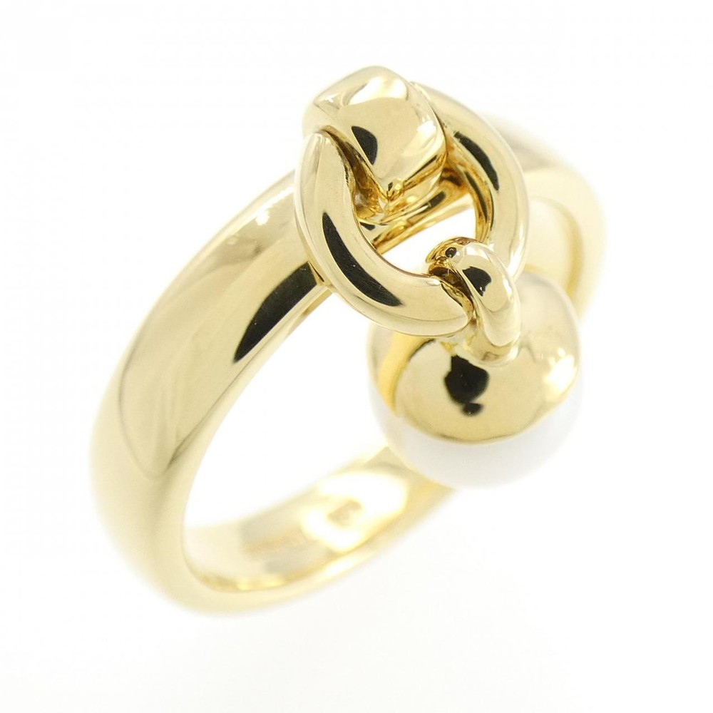 Authentic Tiffany Akoya Pearl Ring 6.7mm  #260-007-515-2147