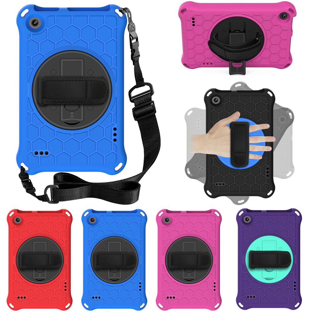 3D Tough Shockproof Rugged Case For Amazon Fire 7 5th 7th 9th Gen HD 8 Plus 2020