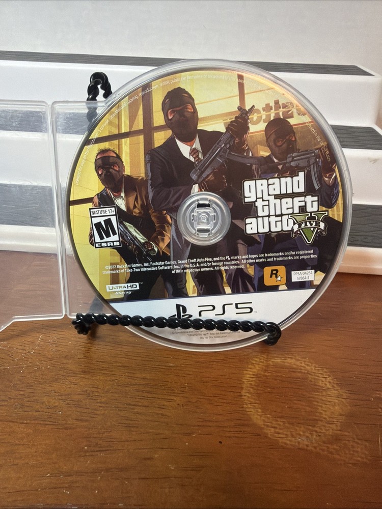 Grand Theft Auto V… PlayStation 5.. Disc Only… Played & Tested