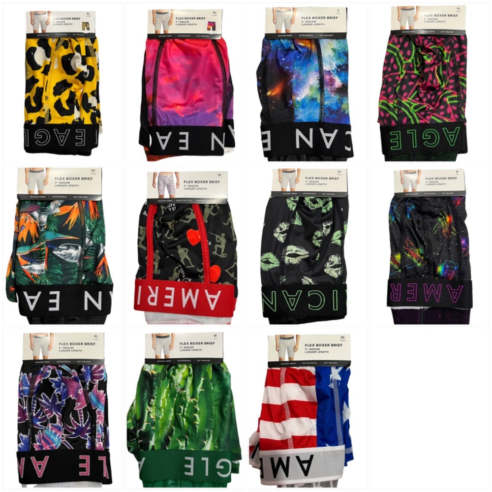NWT AMERICAN EAGLE Flex Boxer Brief/Trunk Underwear 9