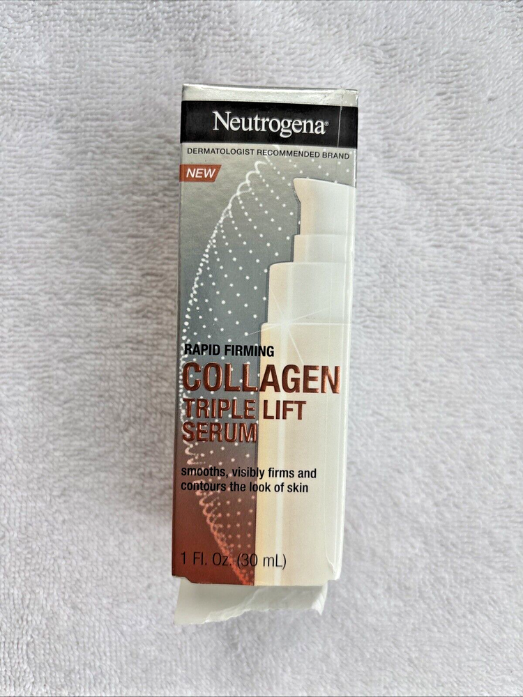 Neutrogena Rapid Firming Collagen Triple Lift Face Serum, 1 fl. oz Box Damaged