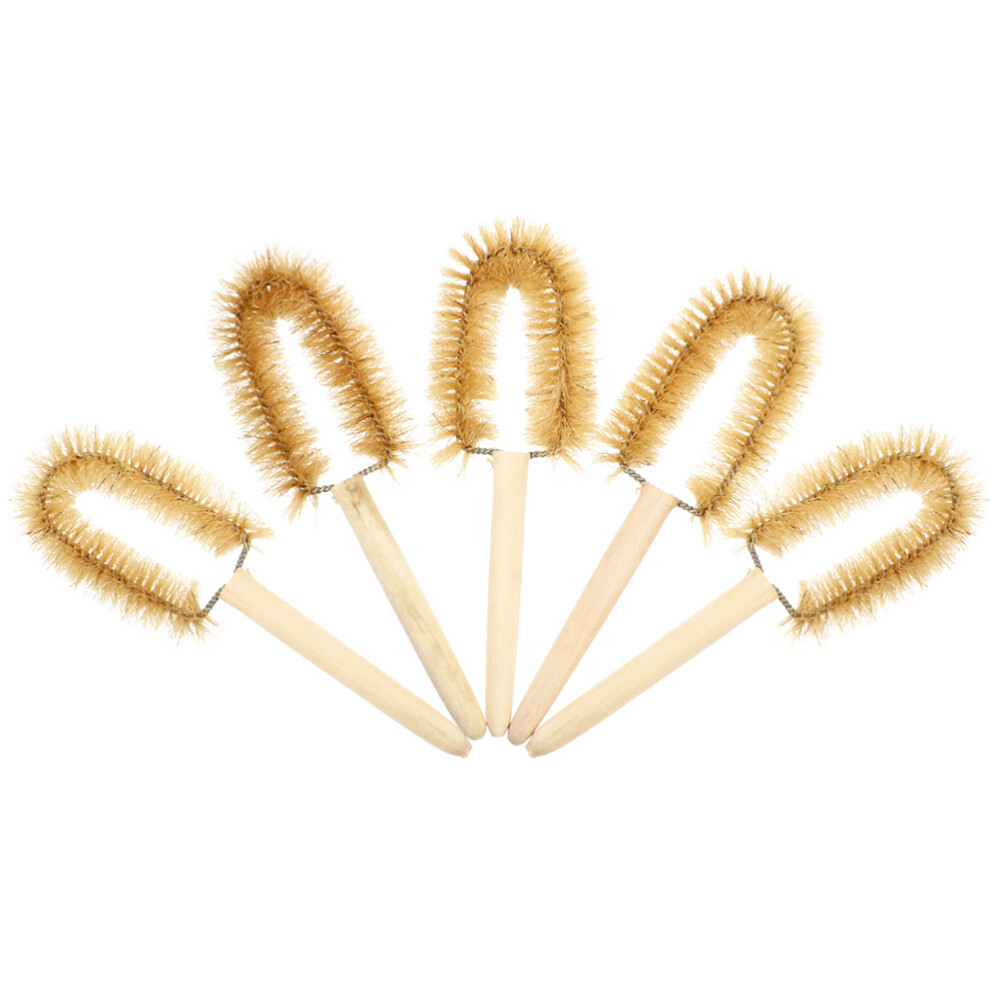 5 Pcs Collapsible Electric Beaker Cleaning Brush Water Bottle Brushes