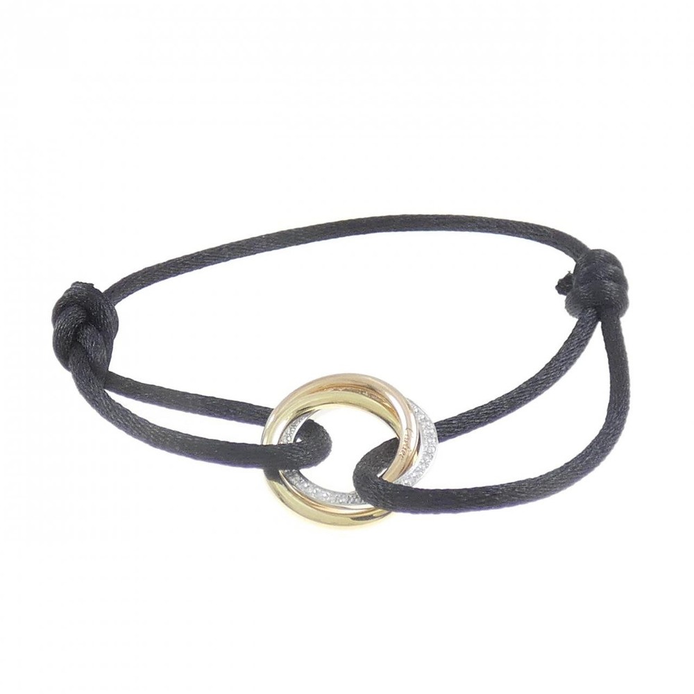 Authentic Cartier Trinity Bracelet in 18K Gold Model 270-004-003-4864