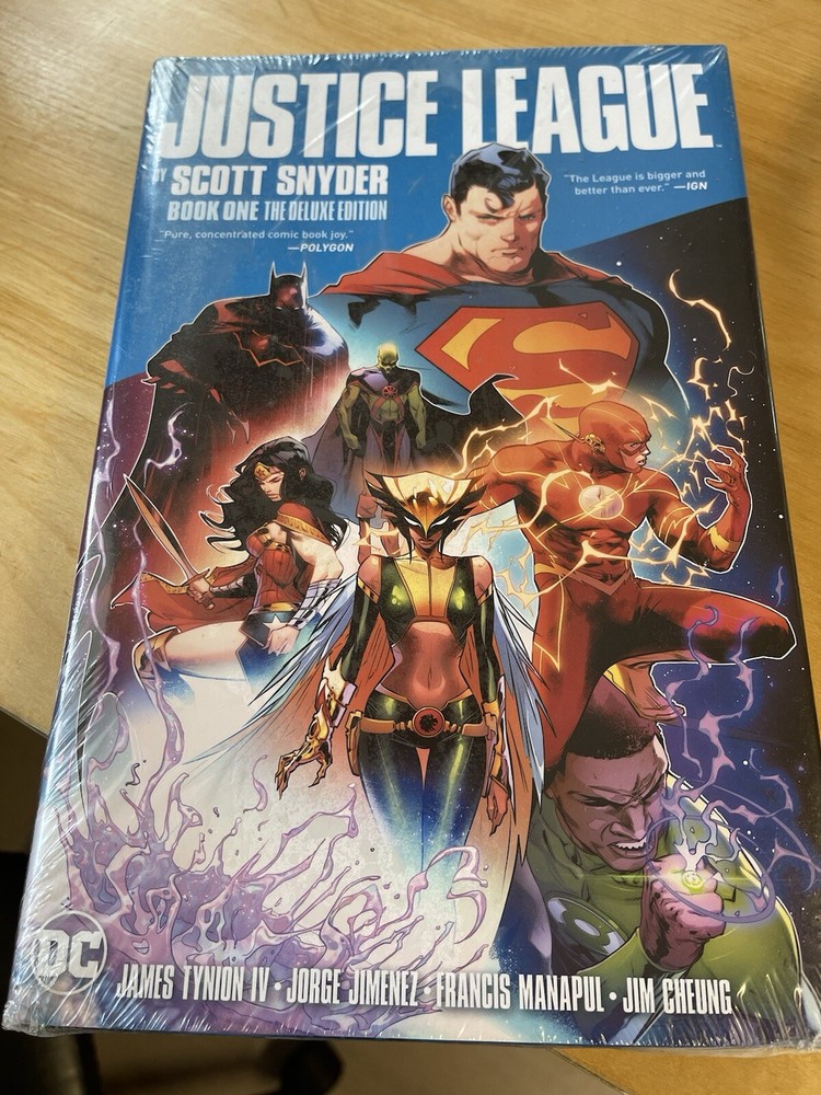 Justice League by Scott Snyder the Deluxe Edition #1 (DC Comics 2019 February...