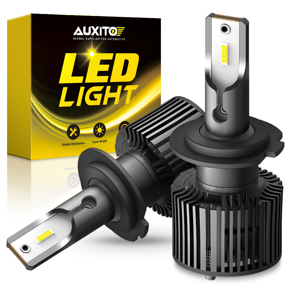 AUXITO H7 Super 16000LM Bright LED Headlight Bulbs High/Low Beam/Fog/DRL 6000K