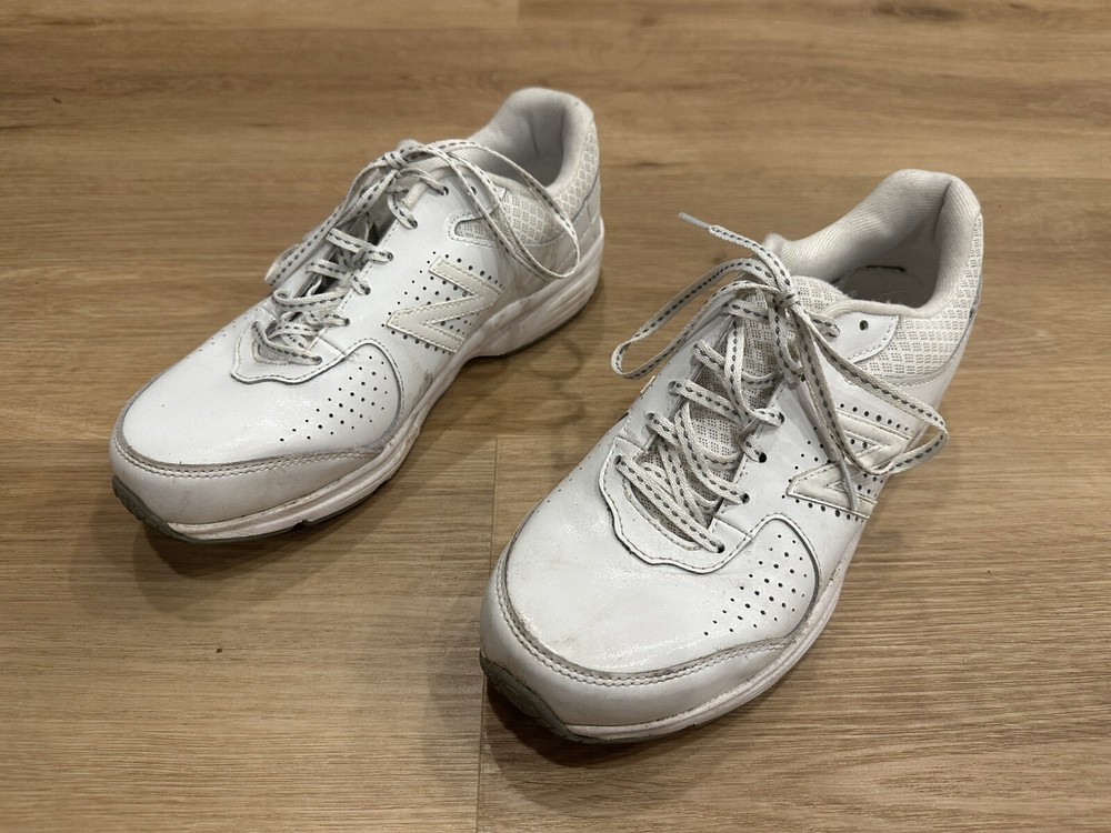 New Balance Womens  Shoes Size 9B White Walking Athletic Sneakers