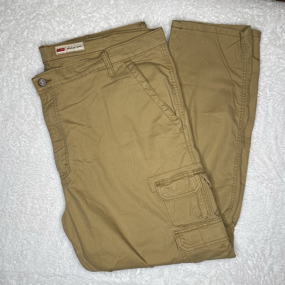 Wrangler Cargo Trousers Mens Y2K Tech Workwear Outdoor Pants 42x30