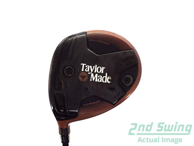 TaylorMade BRNR Copper Mini Driver 11.5° Stiff Left Handed Graphite Shaft 44.0in