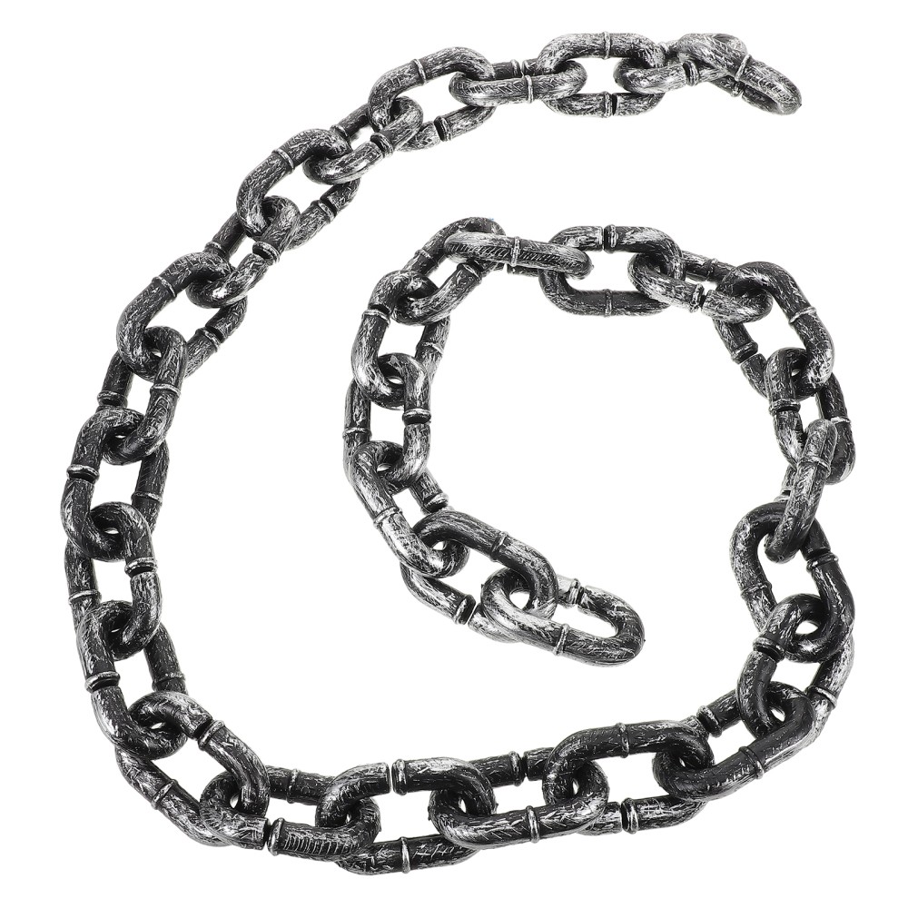 Creepy Halloween Jail Chain Props for Spooky Photo Backdrops and Decor