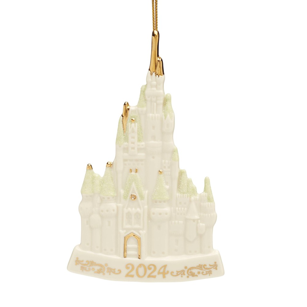 2024 Castle Ornament for Christmas – Festive Holiday Decor, Perfect for Tree or Home Decoration, 895761