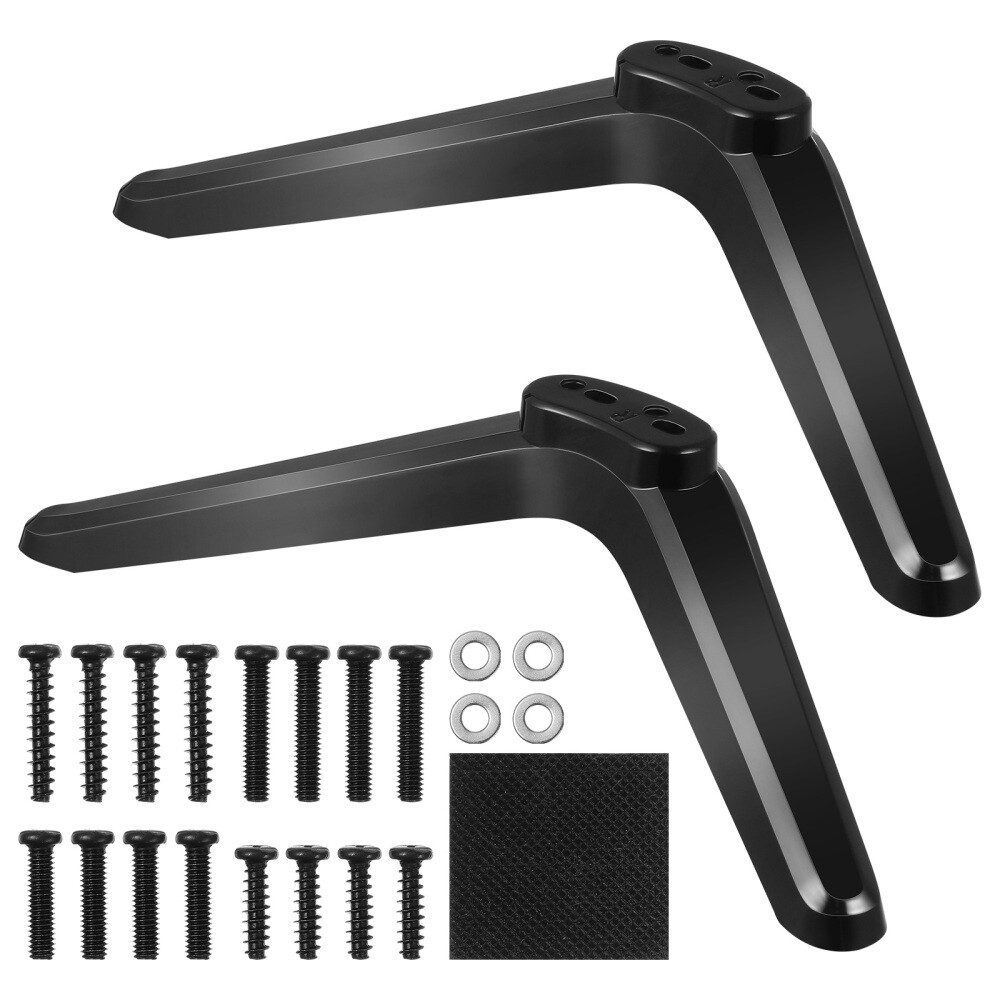 2 Pcs Element Tv Stand Legs Double Hardware Base Bracket-image