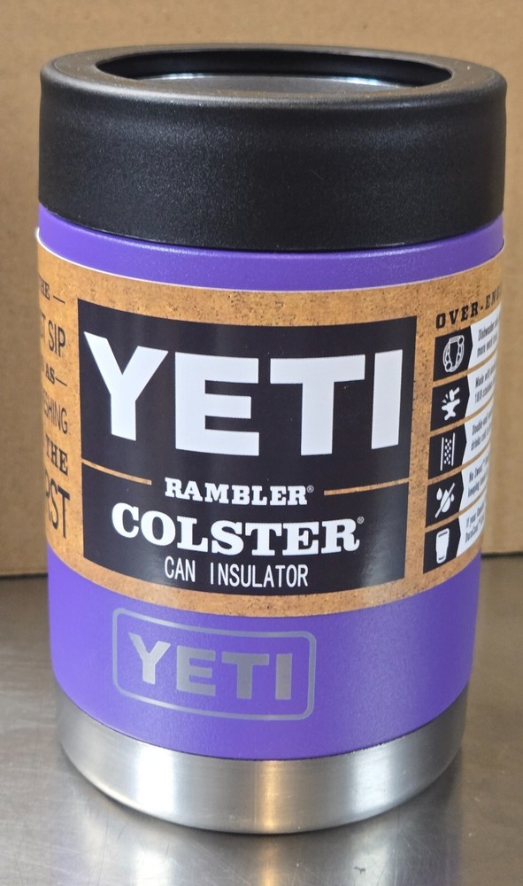 Yeti Rambler 12oz Colster Can Insulator in Purple #29 for Standard Cans