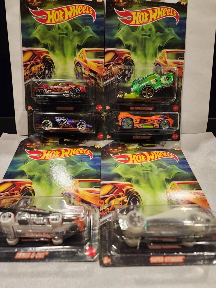 2019 Hot Wheels Halloween 6 Car Set Limited Time Diecast Exclusive-image