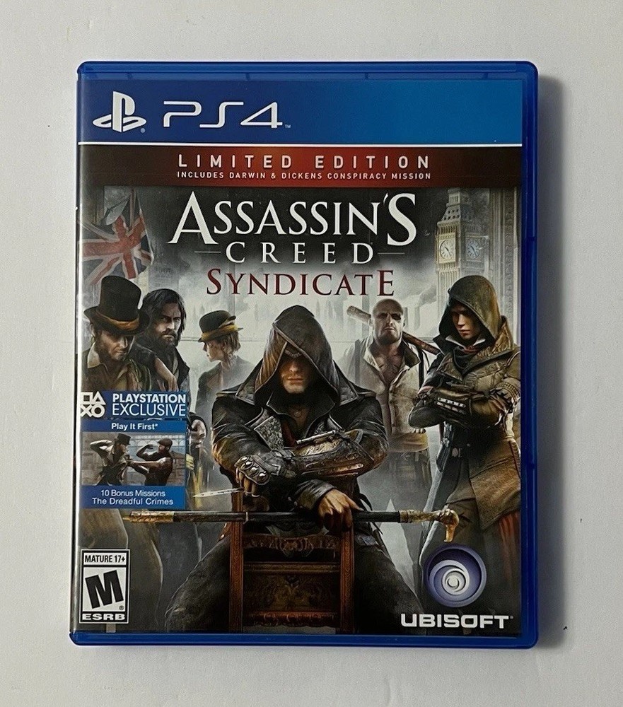 Assassin’s Creed: Syndicate (Sony PlayStation 4, 2015) PS4 CIB Complete Tested