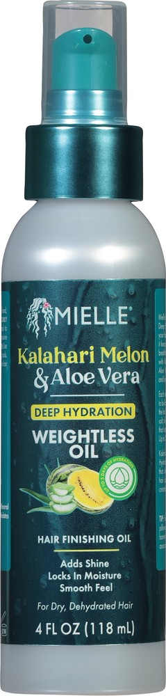 Melon Aloe Vera Lightweight Hair Oil 4 oz for All Hair Types  