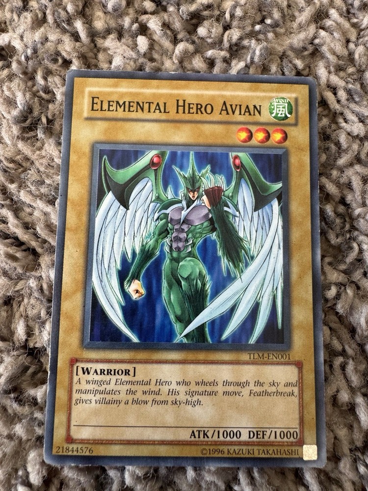 Elemental Hero Avian TLM-EN001 1st Edition The Lost Millennium