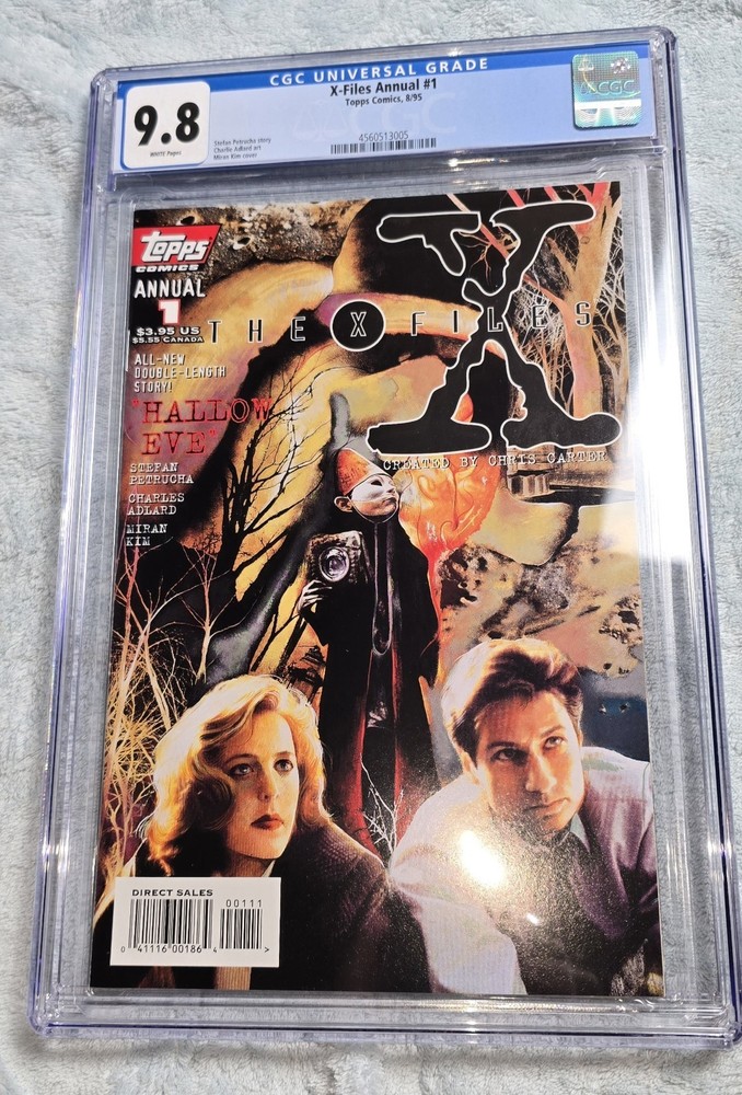 CGC 9.8 The X-Files Annual #1 First Printing (Topps Comics Augusr 1995)