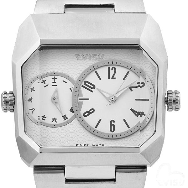 EVISU MASA MENS SWISS MADE STAINLESS QUARTZ WATCH NEW EV-7006-22 CYBER MONDAY-image