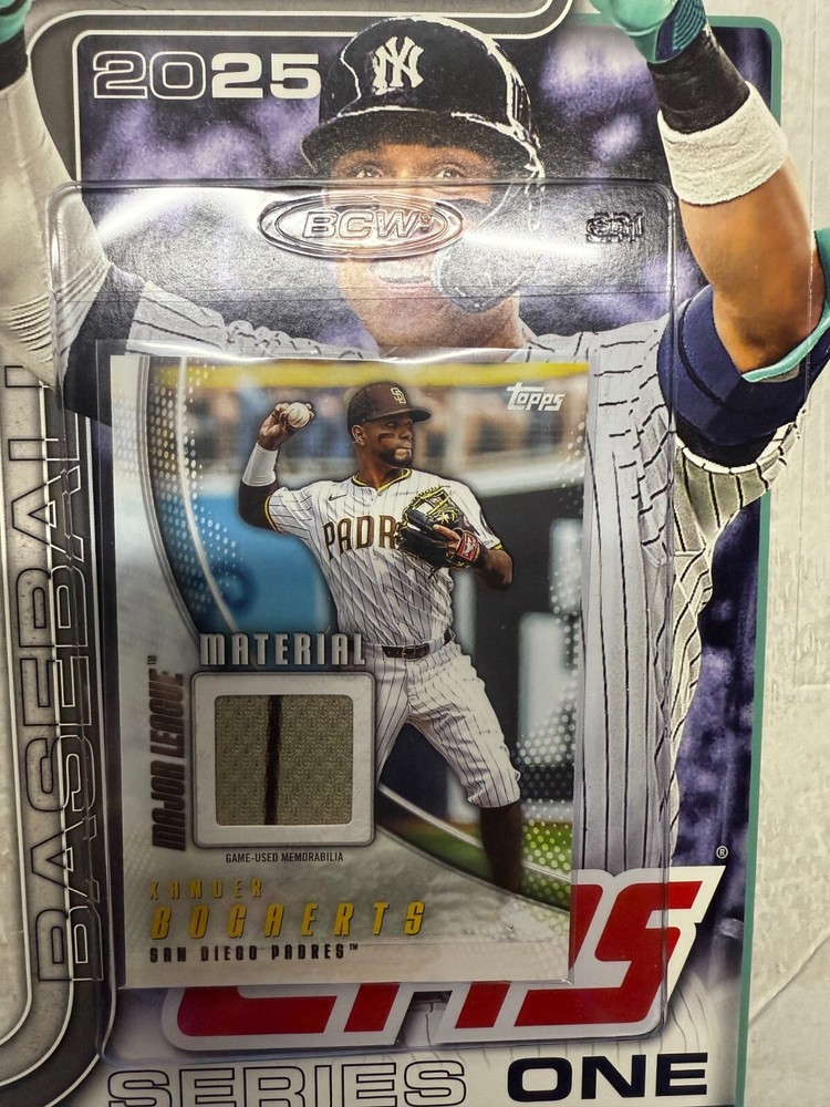 2025 Topps Series 1 Xander Bogaerts Game-Used Jersey Relic #MLB-XB