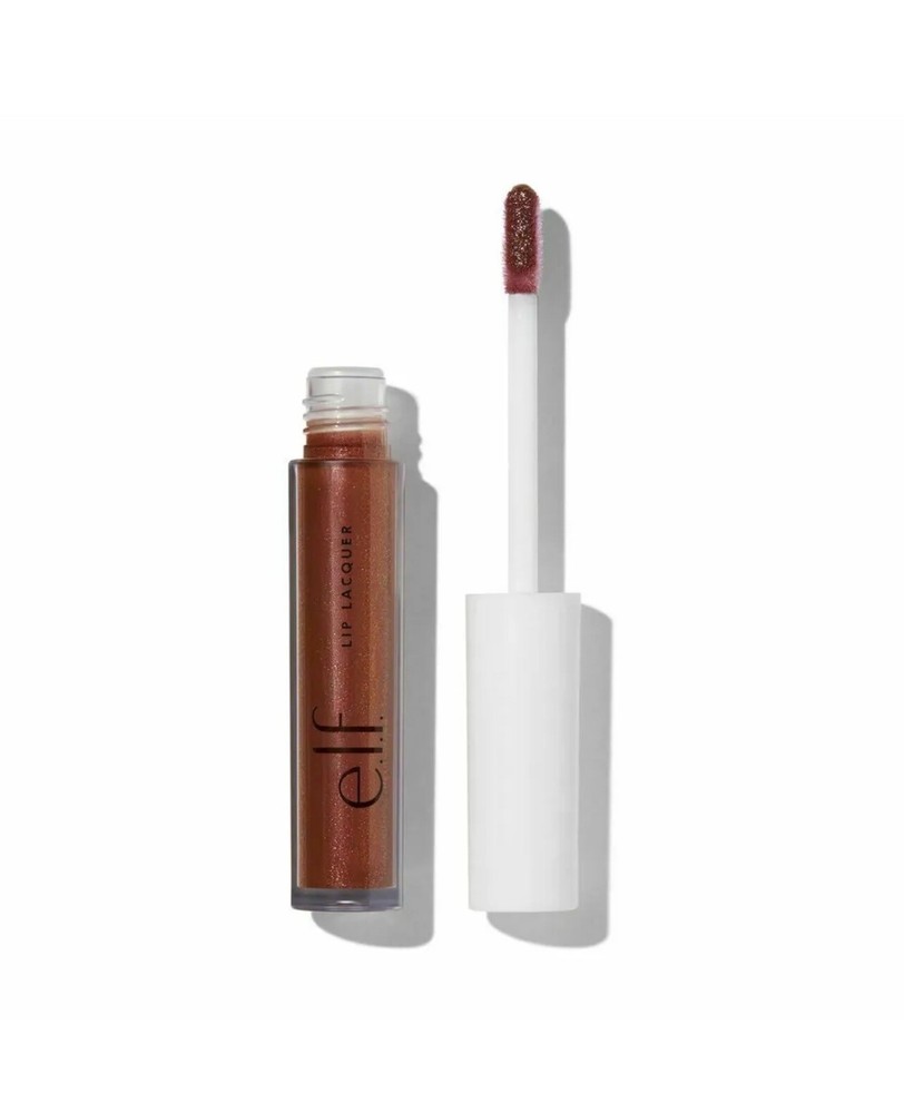 2pk ELF Cosmetics Lip Lacquer in Love Bite 29963 - Brown Glitter .8 Oz Each - New
