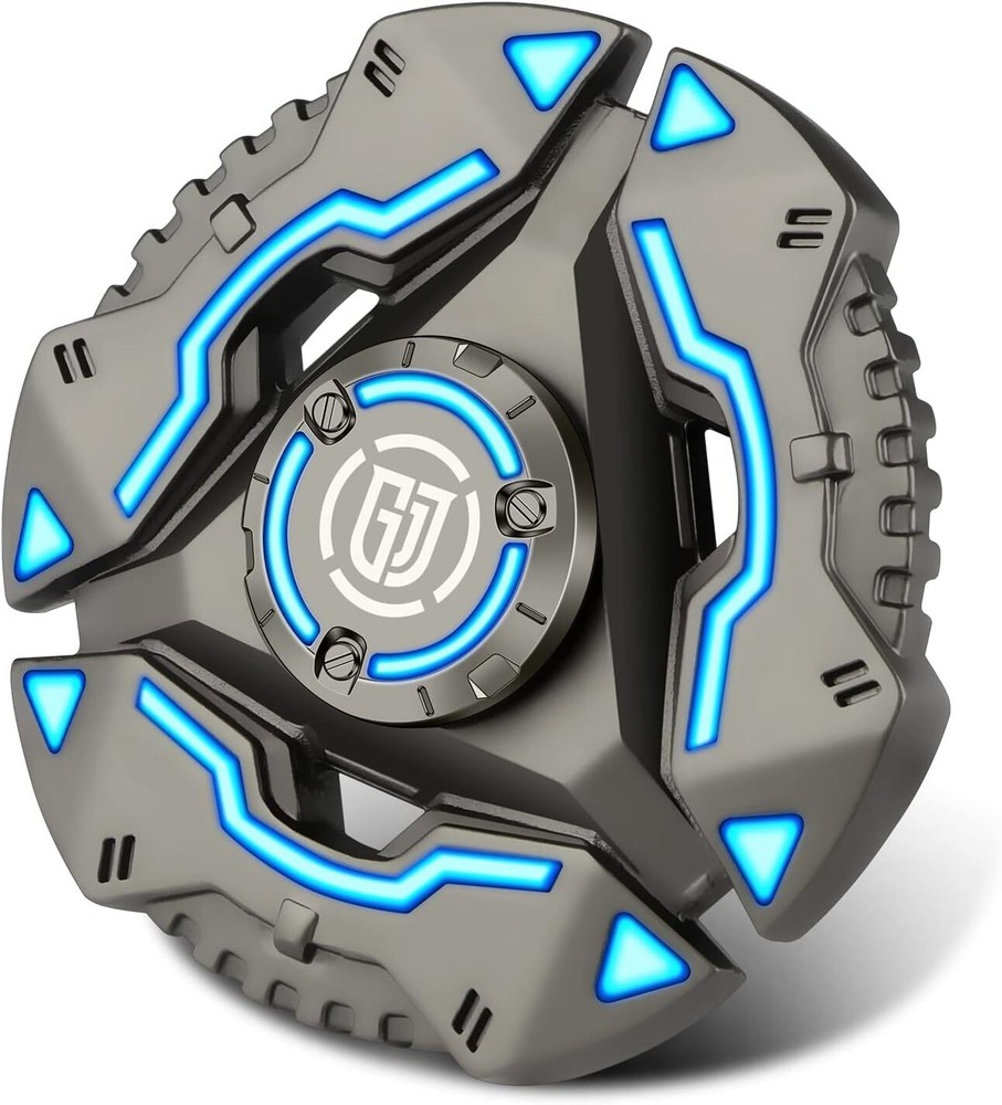 EDC Fidget Spinner Luminous Durable High Speed Silent Bearing Metal stressrelief