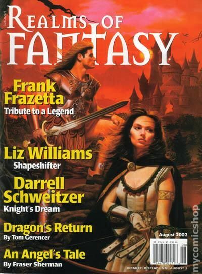 Realms of Fantasy #200208 VG 4.0 Stock Image Low Grade