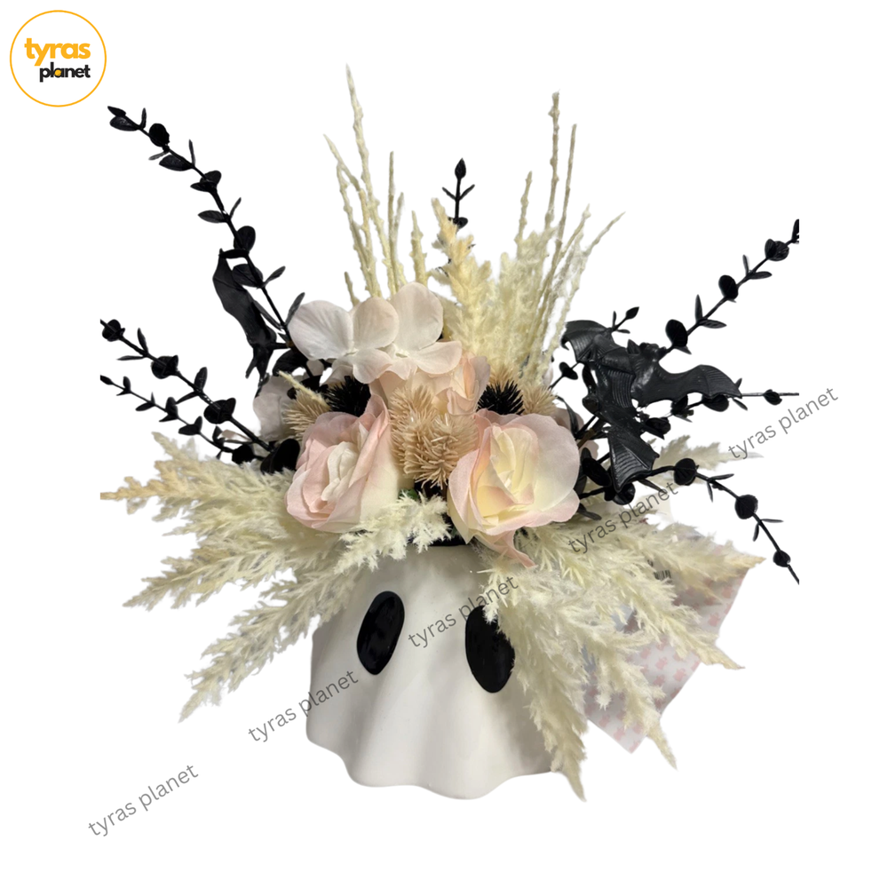 Viral Halloween Ghost Planter Boho Vase for Cupcake and Cashmere