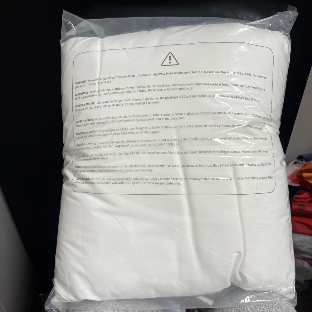 Utopia Bedding 18x18 Inch White Decorative Pillow Insert for Stylish Home Decor