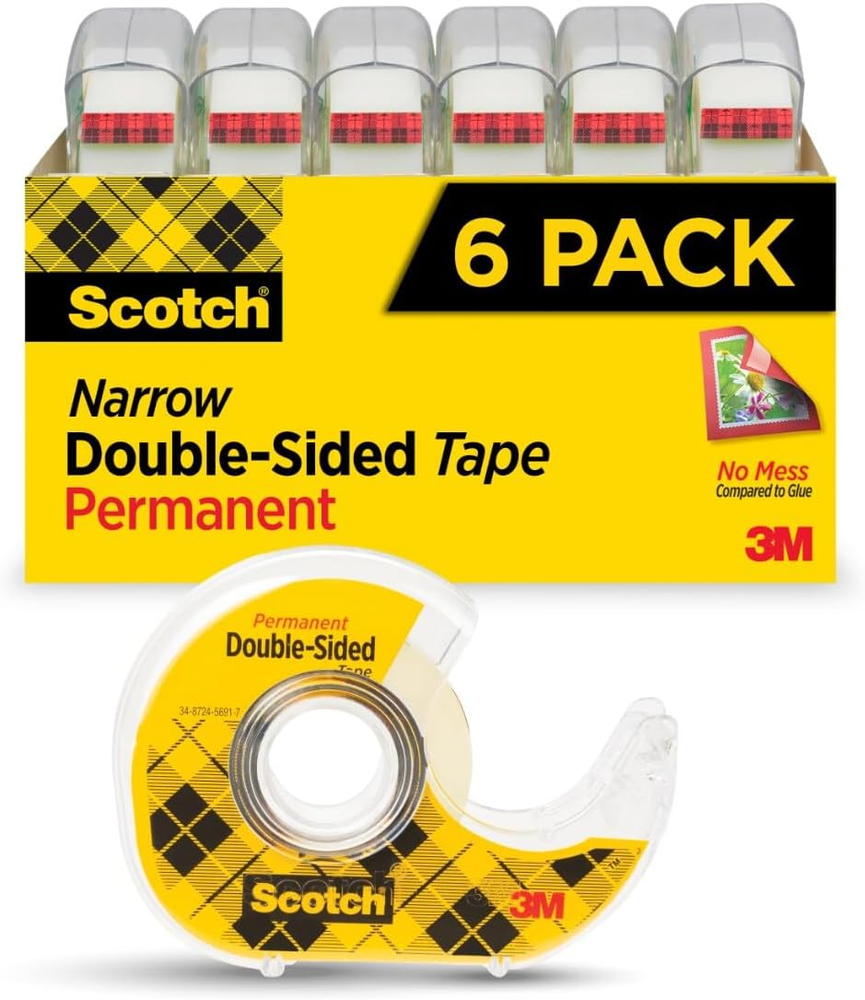 Permanent Double Sided Tape, Card Making and Holiday Scrapbooking Supplies, Alte