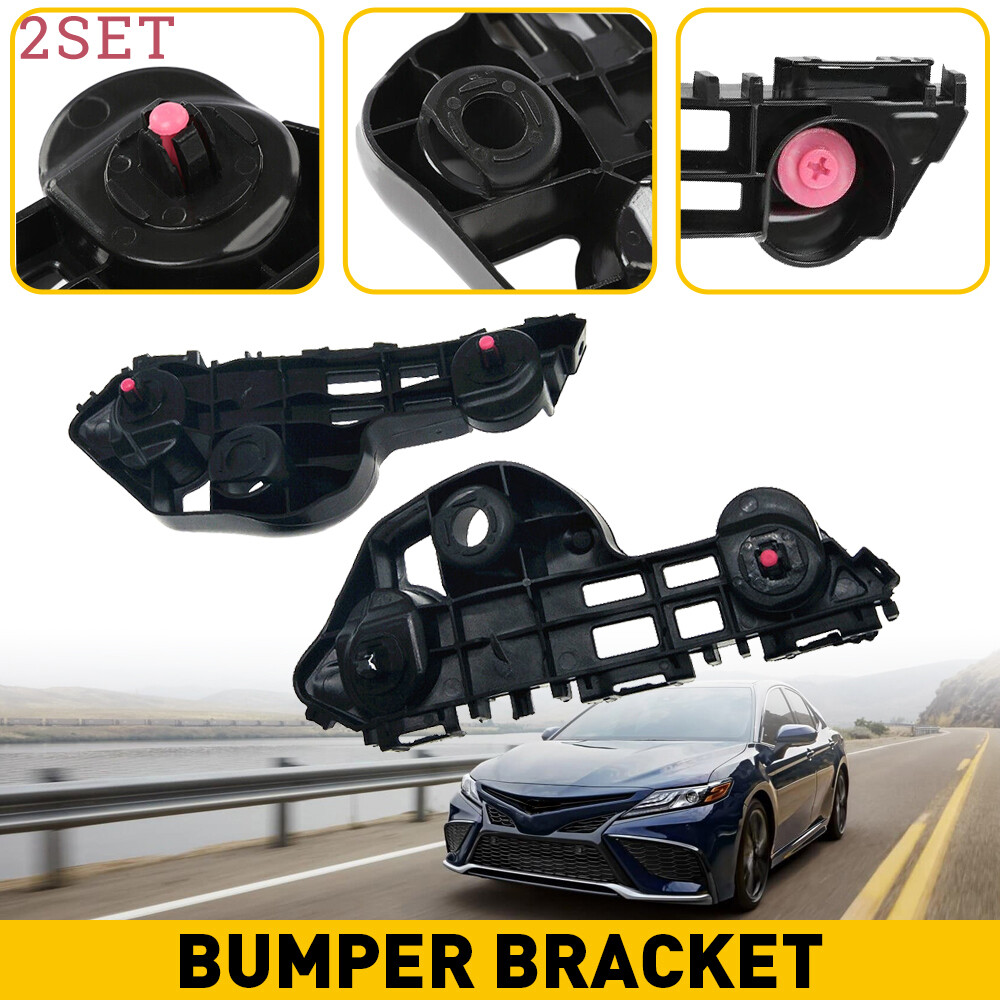 Dual Front Bumper Retainer Set for 2018-2021 Toyota Camry Driver & Passenger Side