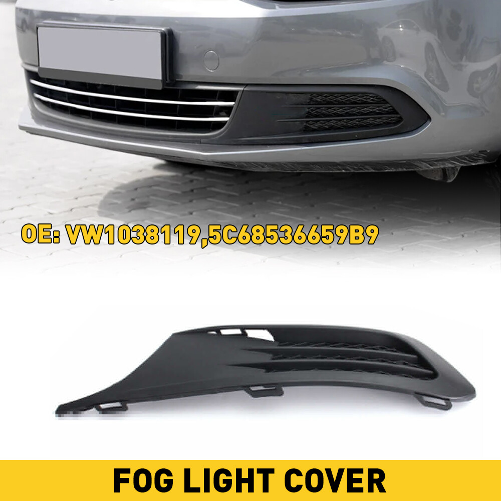For 2011-2014 Volkswagen Jetta Fog Cover Light Left 19912TK 2013 2012