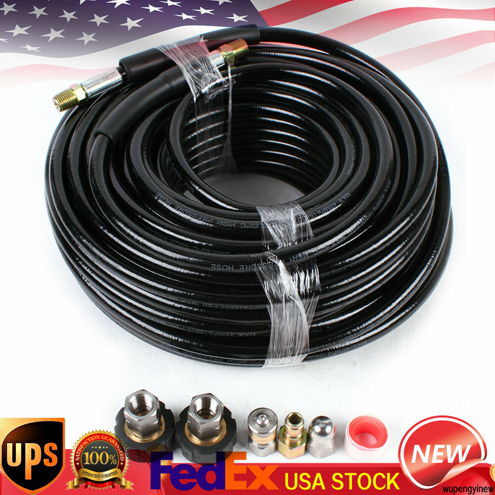 NEW Sewer Line and Drain Jetter Kit 1/4