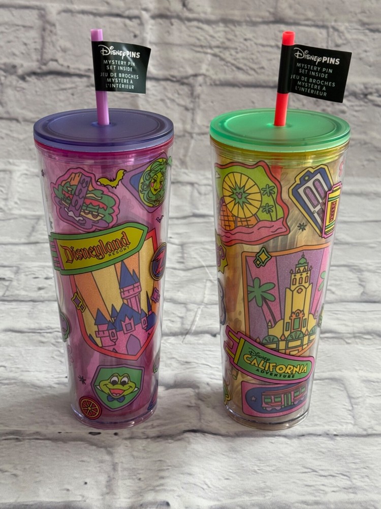 Disneyland California Adventure Starbucks Tumbler Set 2-Pack