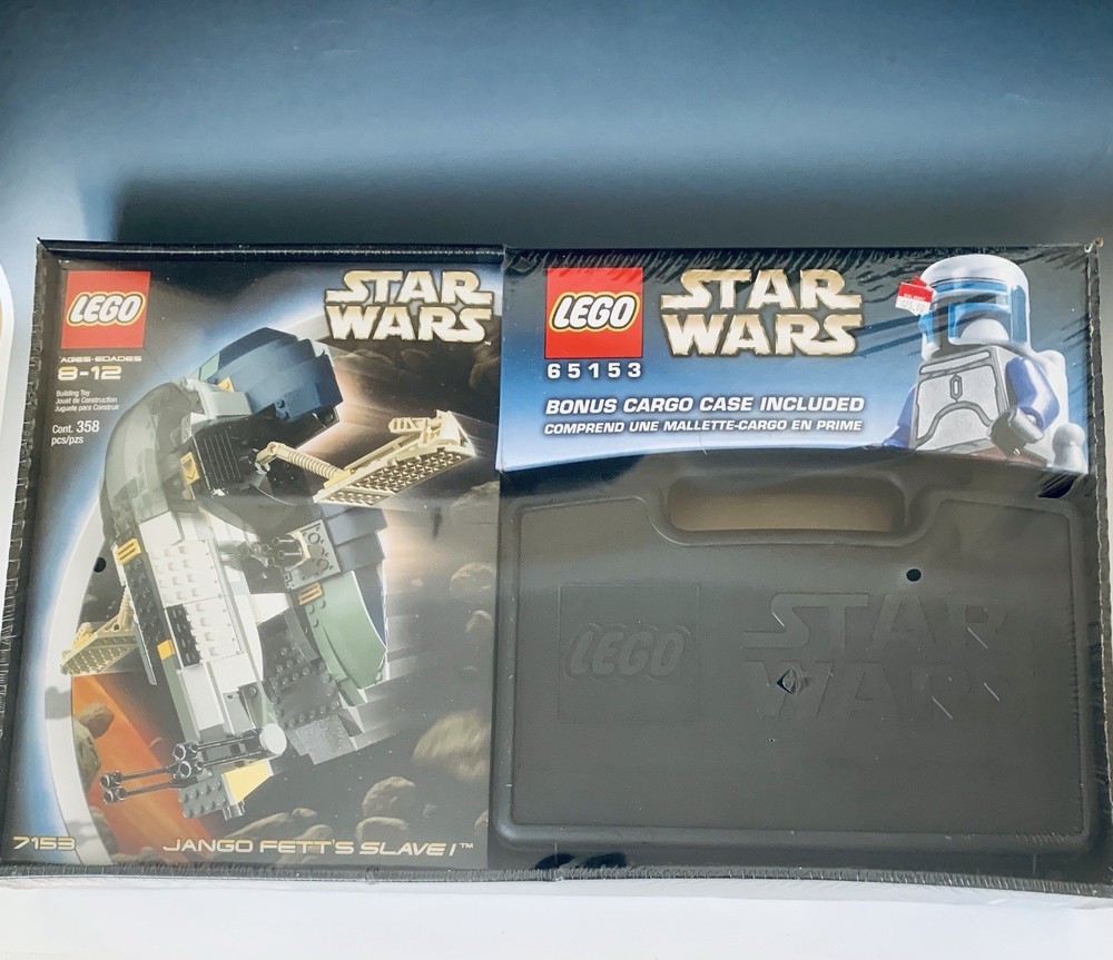 LEGO STAR WARS 65153 (7153) JANGO FETT'S SLAVE 1 NEW SEALED CARRYING CASE