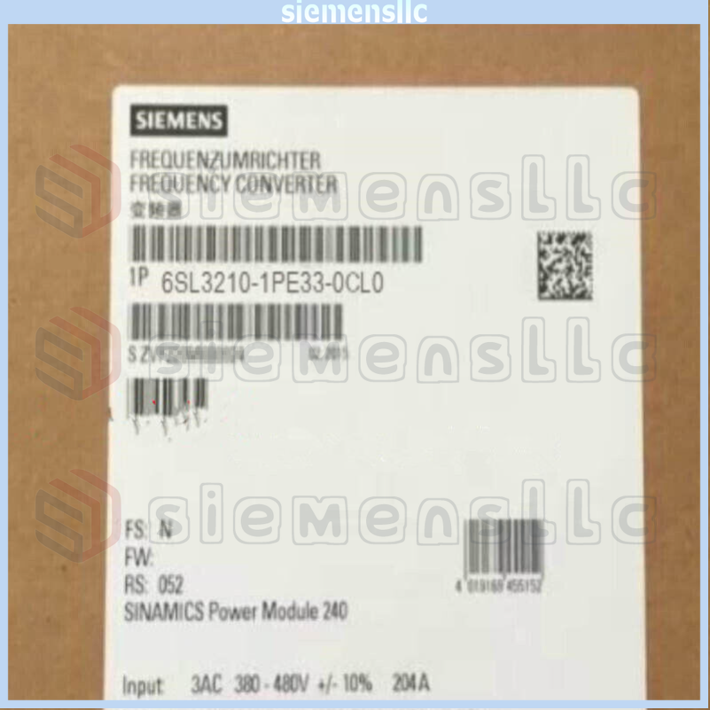 6SL3210-1PE33-0CL0 SIEMENS SINAMICS Power Module Fast Shipping 6SL32101PE330CL0